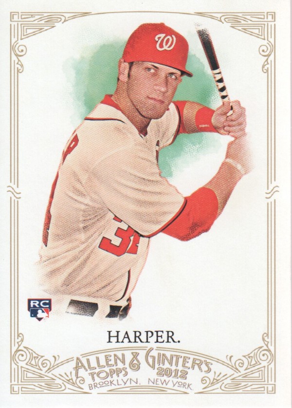 2012 Topps Allen and Ginter #12 Bryce Harper RC