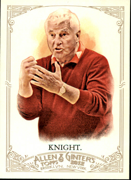 2012 Topps Allen and Ginter #19 Bob Knight