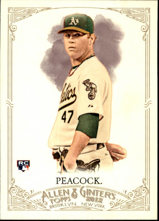 2012 Topps Allen and Ginter #39 Brad Peacock RC