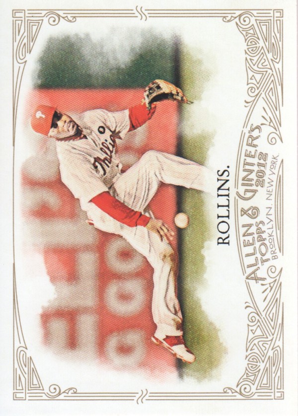 2012 Topps Allen and Ginter #40 Jimmy Rollins