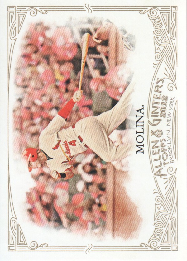 2012 Topps Allen and Ginter #66 Yadier Molina