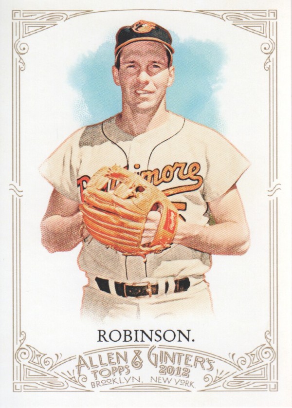2012 Topps Allen and Ginter #80 Brooks Robinson