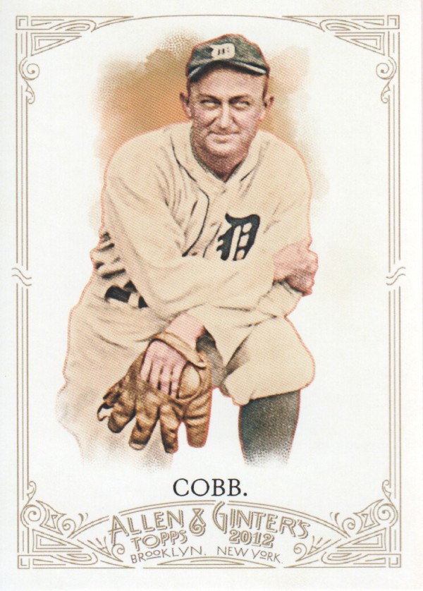 2012 Topps Allen and Ginter #197 Ty Cobb
