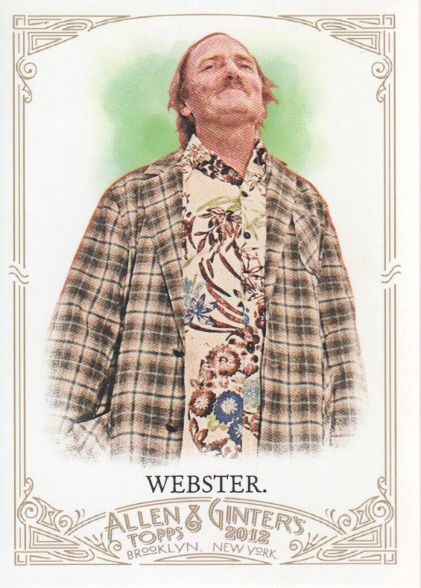 2012 Topps Allen and Ginter #283 Dale Webster
