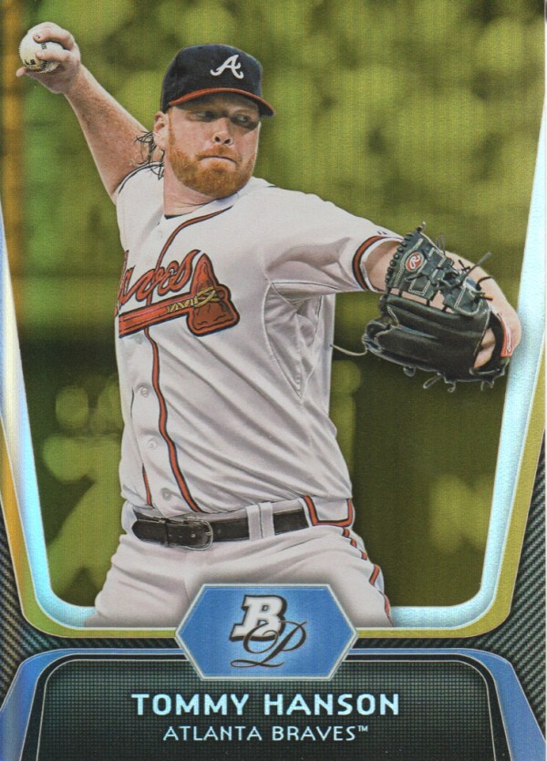 2012 Bowman Platinum Base Dan Uggla #63 Atlanta Braves