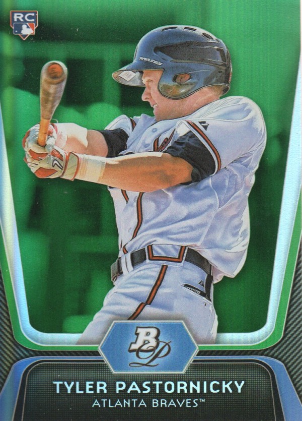 2012 Bowman Platinum Base Dan Uggla #63 Atlanta Braves