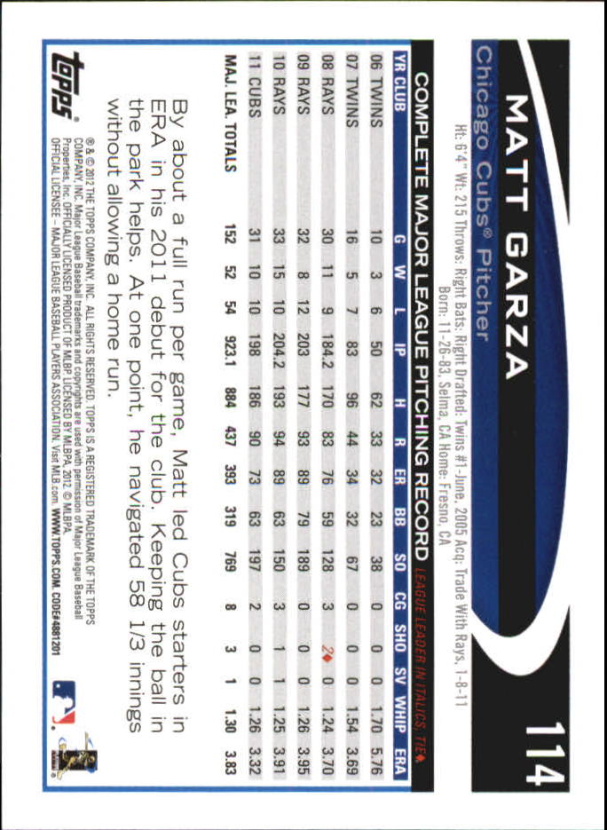 B6956- 2012 Topps Mini Baseball Card #s 1-250 -You Pick- 15+ FREE US SHIP - Picture 227 of 493