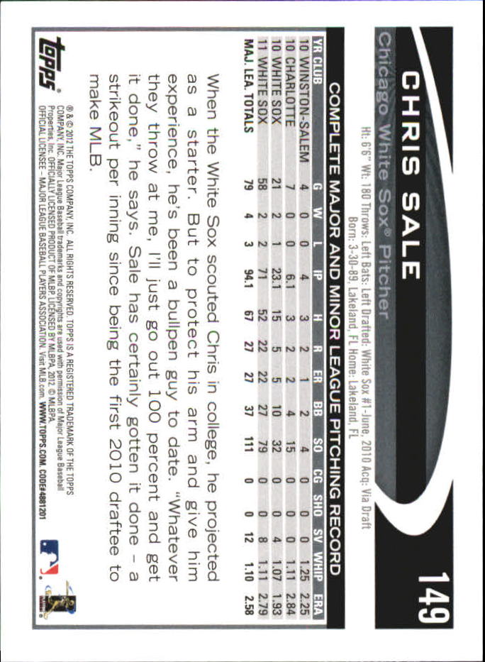 B6956- 2012 Topps Mini Baseball Card #s 1-250 -You Pick- 15+ FREE US SHIP - Picture 297 of 493
