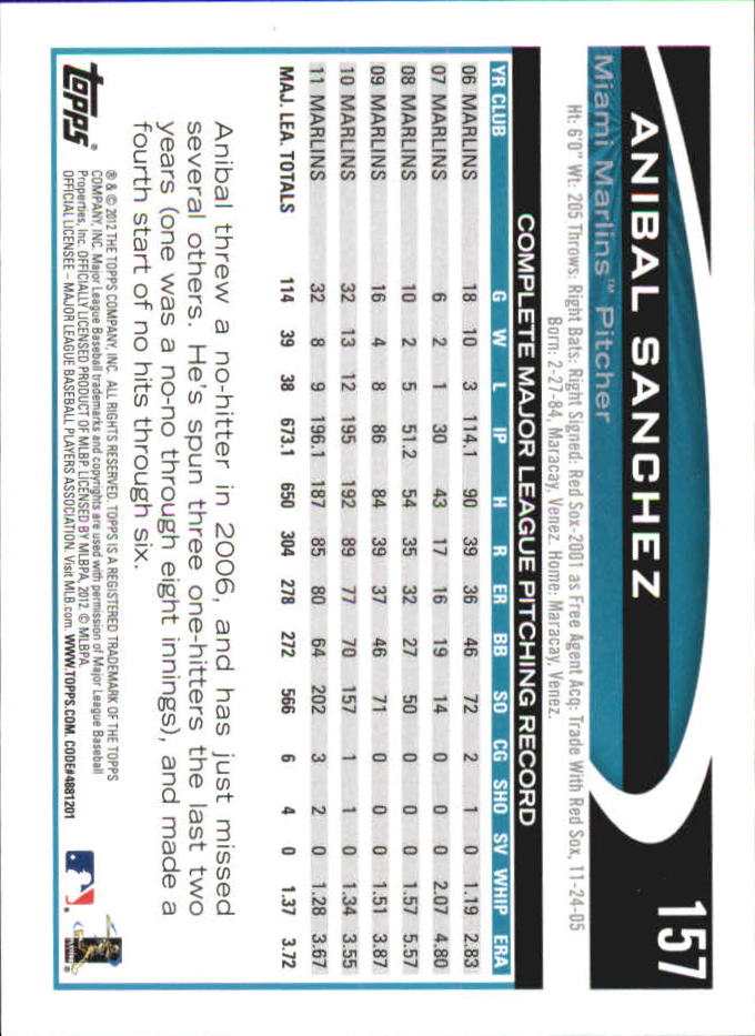 B6956- 2012 Topps Mini Baseball Card #s 1-250 -You Pick- 15+ FREE US SHIP - Picture 313 of 493