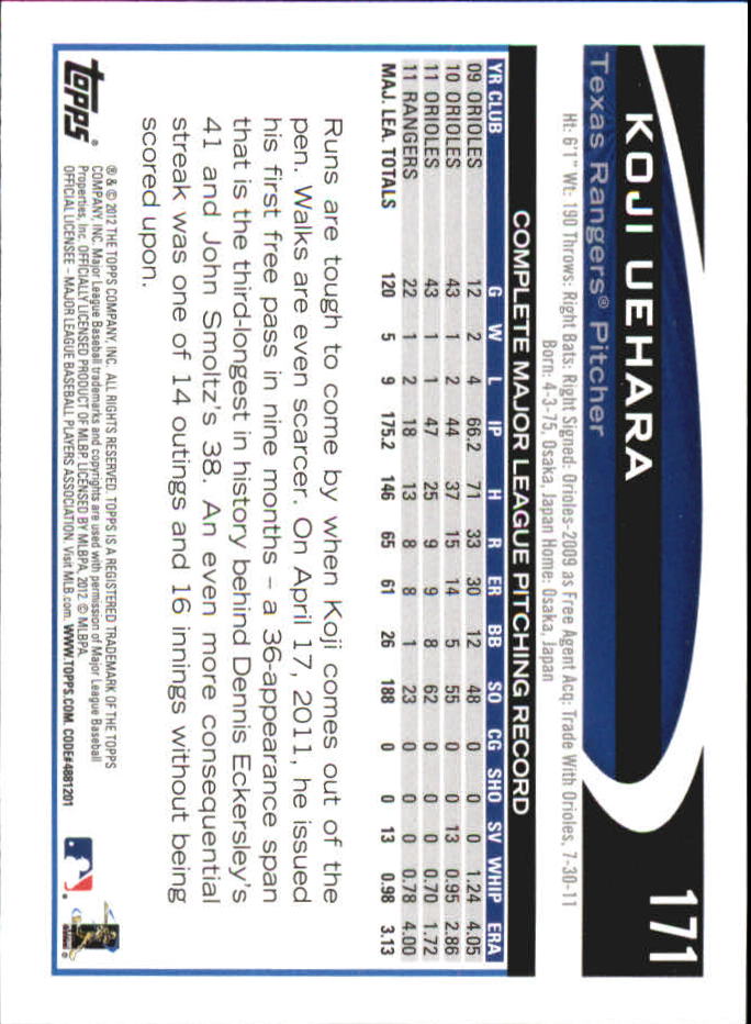 B6956- 2012 Topps Mini Baseball Card #s 1-250 -You Pick- 15+ FREE US SHIP - Picture 339 of 493