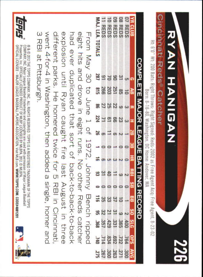 B6956- 2012 Topps Mini Baseball Card #s 1-250 -You Pick- 15+ FREE US SHIP - Picture 445 of 493