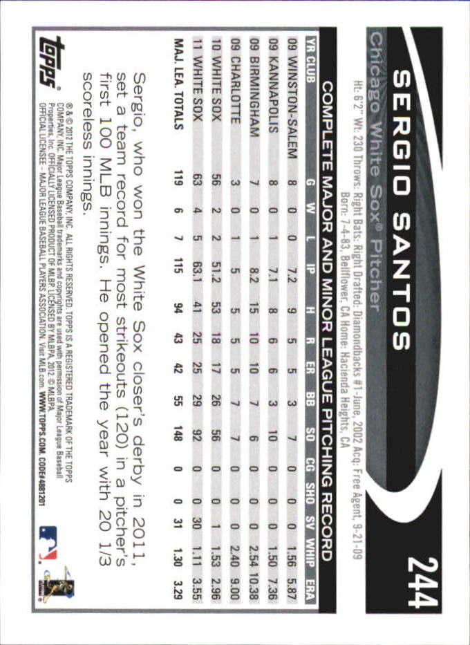 B6956- 2012 Topps Mini Baseball Card #s 1-250 -You Pick- 15+ FREE US SHIP - Picture 481 of 493