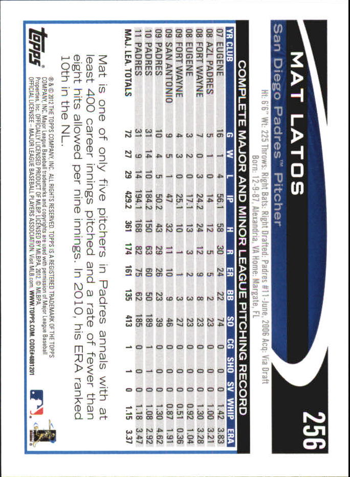 B6956- 2012 Topps Mini Baseball Card # S 251-500 -du Pick- 15 + Gratis US Schiff - Bild 13 von 491