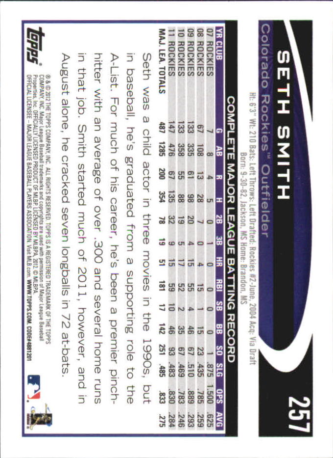 B6956- 2012 Topps Mini Baseball Card # S 251-500 -du Pick- 15 + Gratis US Schiff - Bild 15 von 491