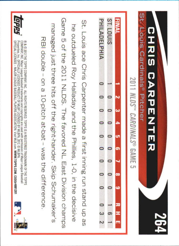 B6956- 2012 Topps Mini Baseball Card # S 251-500 -du Pick- 15 + Gratis US Schiff - Bild 29 von 491