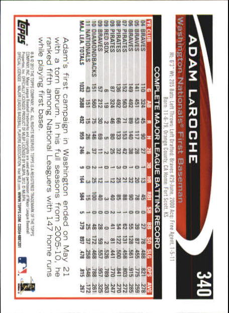 B6956- 2012 Topps Mini Baseball Card # S 251-500 -du Pick- 15 + Gratis US Schiff - Bild 179 von 491