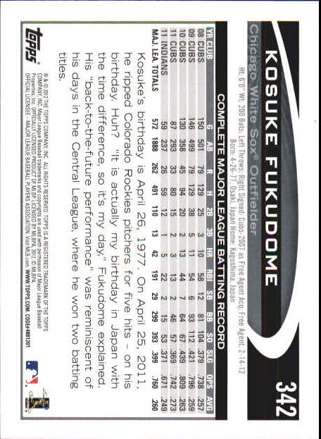 B6956- 2012 Topps Mini Baseball Card # S 251-500 -du Pick- 15 + Gratis US Schiff - Bild 183 von 491