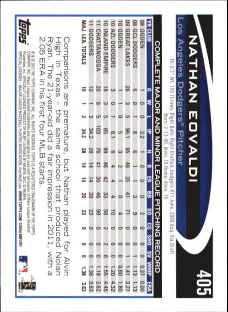 B6956- 2012 Topps Mini Baseball Card # S 251-500 -du Pick- 15 + Gratis US Schiff - Bild 307 von 491