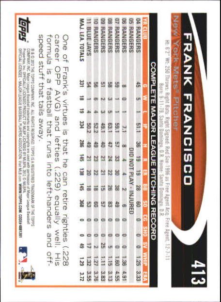 B6956- 2012 Topps Mini Baseball Card # S 251-500 -du Pick- 15 + Gratis US Schiff - Bild 323 von 491