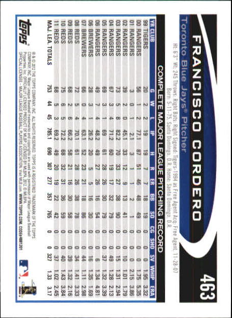 B6956- 2012 Topps Mini Baseball Card # S 251-500 -du Pick- 15 + Gratis US Schiff - Bild 419 von 491