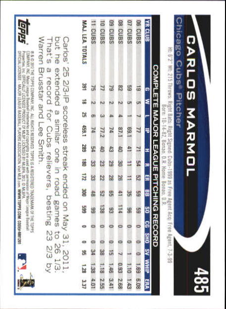 B6956- 2012 Topps Mini Baseball Card # S 251-500 -du Pick- 15 + Gratis US Schiff - Bild 461 von 491