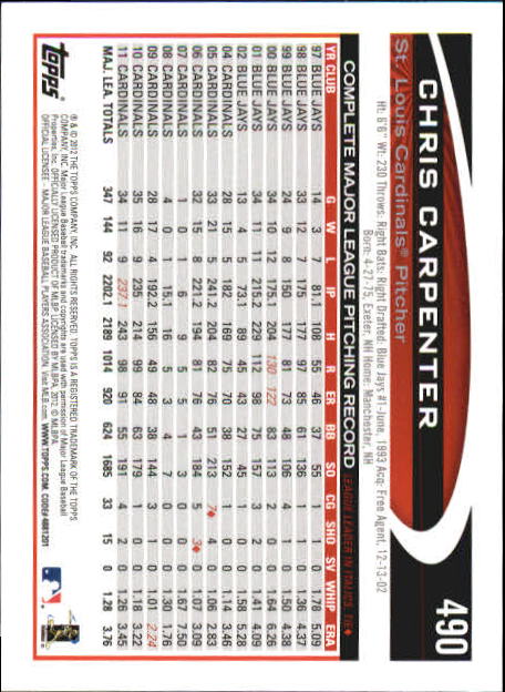 B6956- 2012 Topps Mini Baseball Card # S 251-500 -du Pick- 15 + Gratis US Schiff - Bild 471 von 491