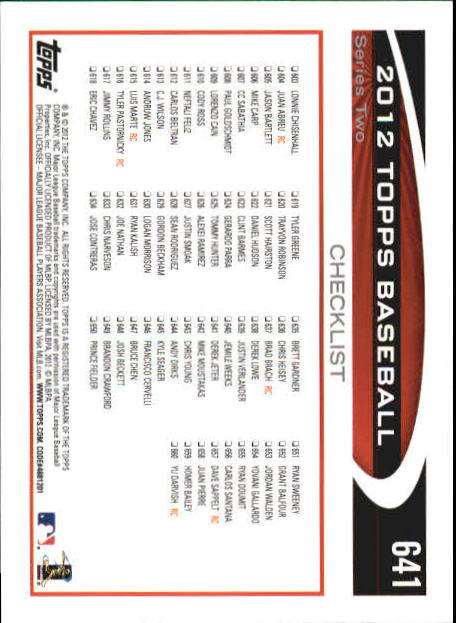 2012 Topps Mini #641 Derek Jeter RB back image