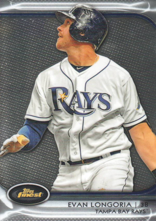 Evan Longoria 2009 Topps Postseason Highlights Card #16 MLB Tampa Bay Rays