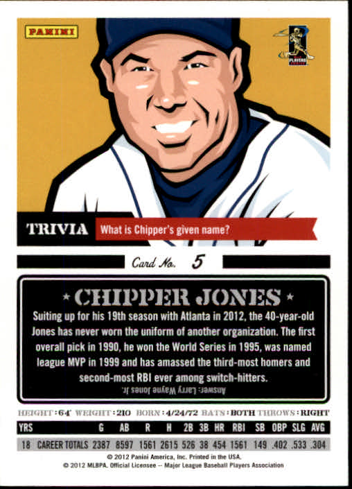 A0720- 2012 Triple Play Baseball #s 1-200 +Rookies -You Pick- 15+ FREE US SHIP - Picture 11 of 359