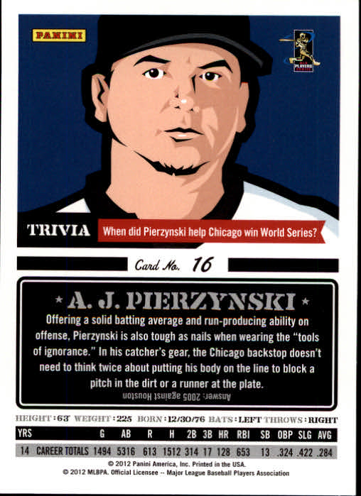 A0720- 2012 Triple Play Baseball #s 1-200 +Rookies -You Pick- 15+ FREE US SHIP - Picture 32 of 359