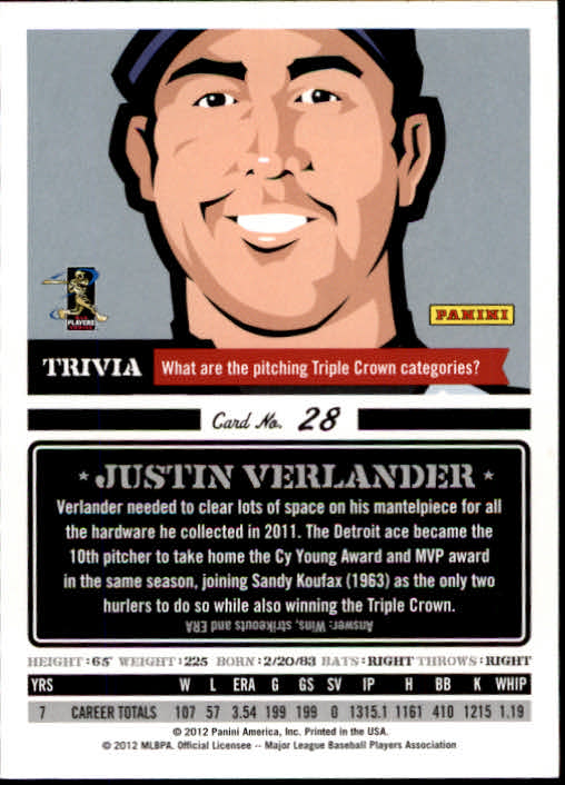 A0720- 2012 Triple Play Baseball #s 1-200 +Rookies -You Pick- 15+ FREE US SHIP - Picture 56 of 359