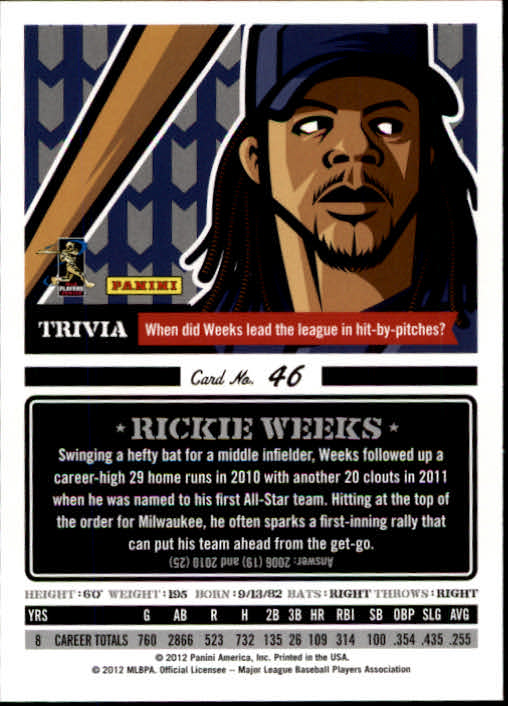 A0720- 2012 Triple Play Baseball #s 1-200 +Rookies -You Pick- 15+ FREE US SHIP - Picture 92 of 359