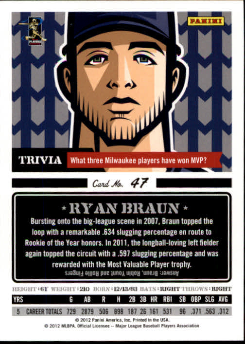 A0720- 2012 Triple Play Baseball #s 1-200 +Rookies -You Pick- 15+ FREE US SHIP - Picture 94 of 359