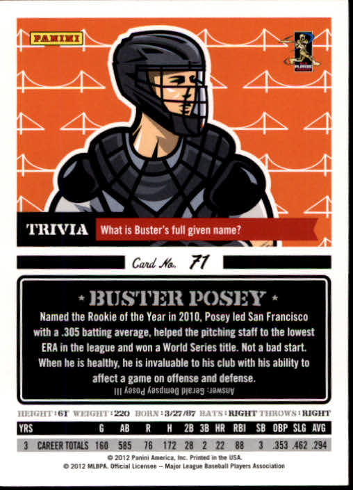 A0720- 2012 Triple Play Baseball #s 1-200 +Rookies -You Pick- 15+ FREE US SHIP - Picture 141 of 359