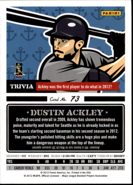 A0720- 2012 Triple Play Baseball #s 1-200 +Rookies -You Pick- 15+ FREE US SHIP - Picture 145 of 359