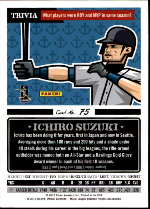 A0720- 2012 Triple Play Baseball #s 1-200 +Rookies -You Pick- 15+ FREE US SHIP - Picture 149 of 359