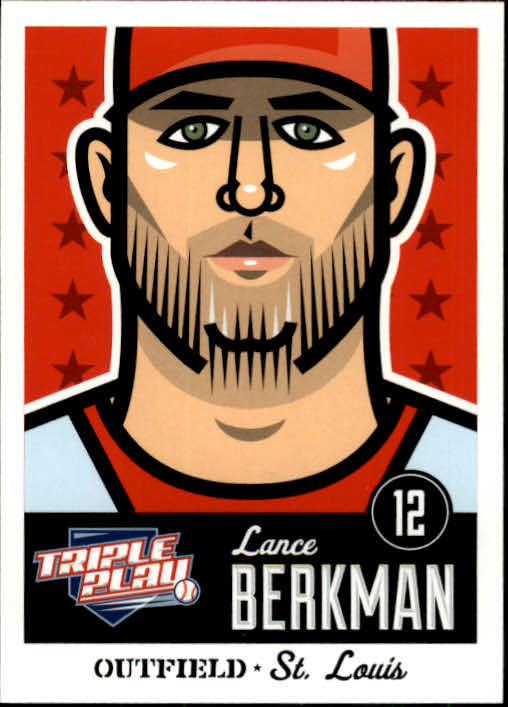 2012 Triple Play #77 Lance Berkman