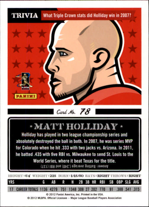 A0720- 2012 Triple Play Baseball #s 1-200 +Rookies -You Pick- 15+ FREE US SHIP - Picture 155 of 359