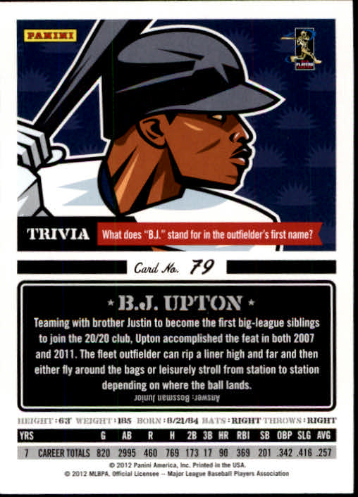 A0720- 2012 Triple Play Baseball #s 1-200 +Rookies -You Pick- 15+ FREE US SHIP - Picture 157 of 359