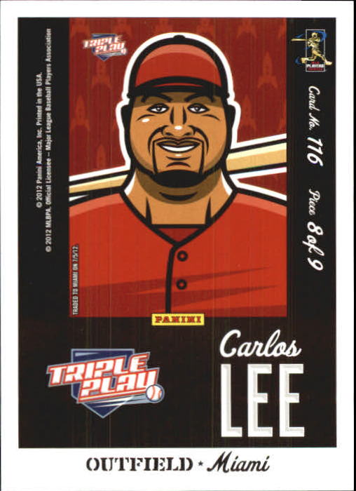 A0720- 2012 Triple Play Baseball #s 1-200 +Rookies -You Pick- 15+ FREE US SHIP - Picture 222 of 359