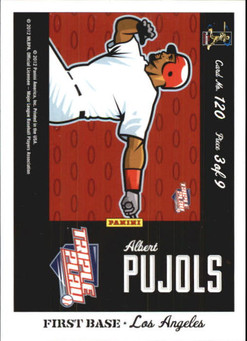 A0720- 2012 Triple Play Baseball #s 1-200 +Rookies -You Pick- 15+ FREE US SHIP - Picture 230 of 359