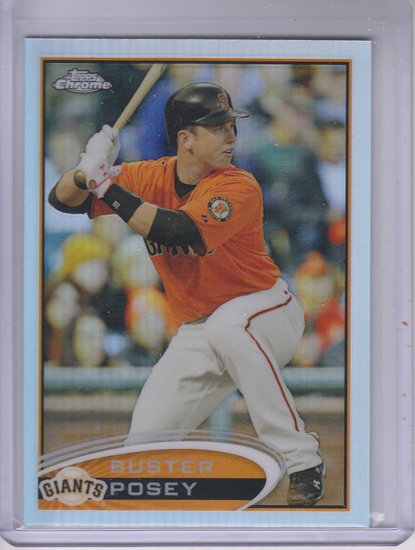 2012 Topps Chrome Refractors #24 Buster Posey