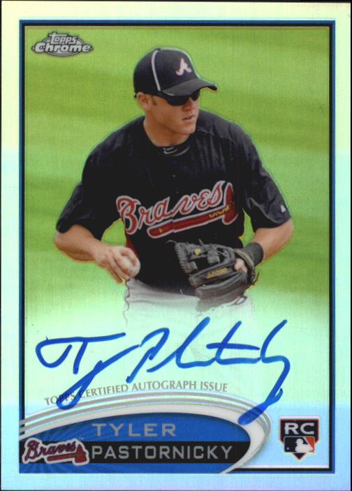 2012 Topps Chrome Rookie Autographs Refractors #183 Tyler Pastornicky