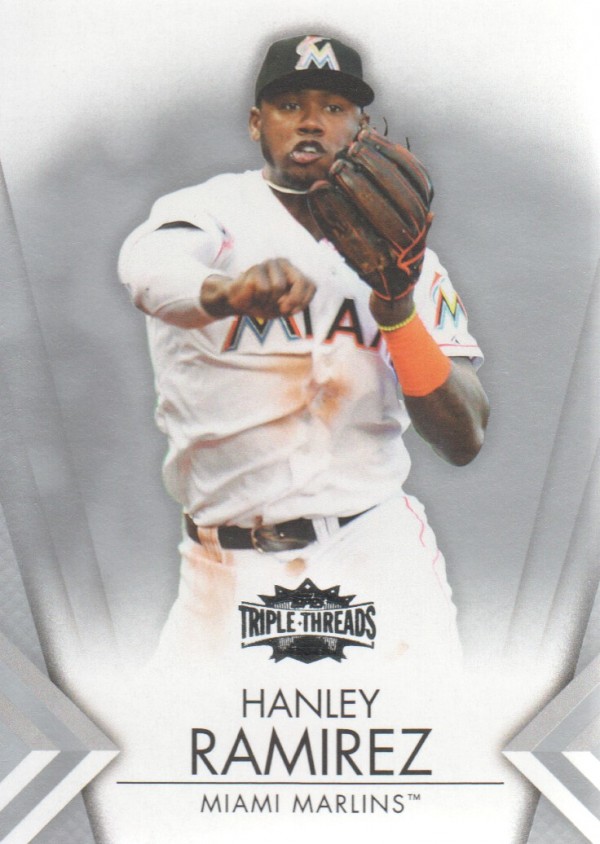 2012 Topps Triple Threads #35 Hanley Ramirez
