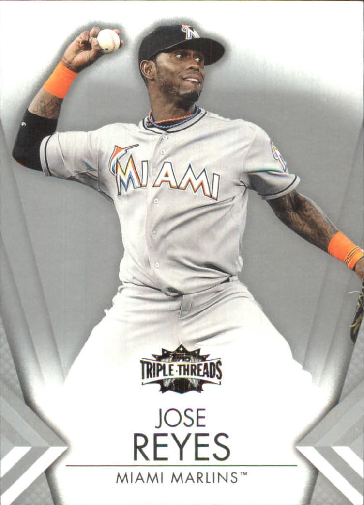 2012 Topps Triple Threads #36 Jose Reyes