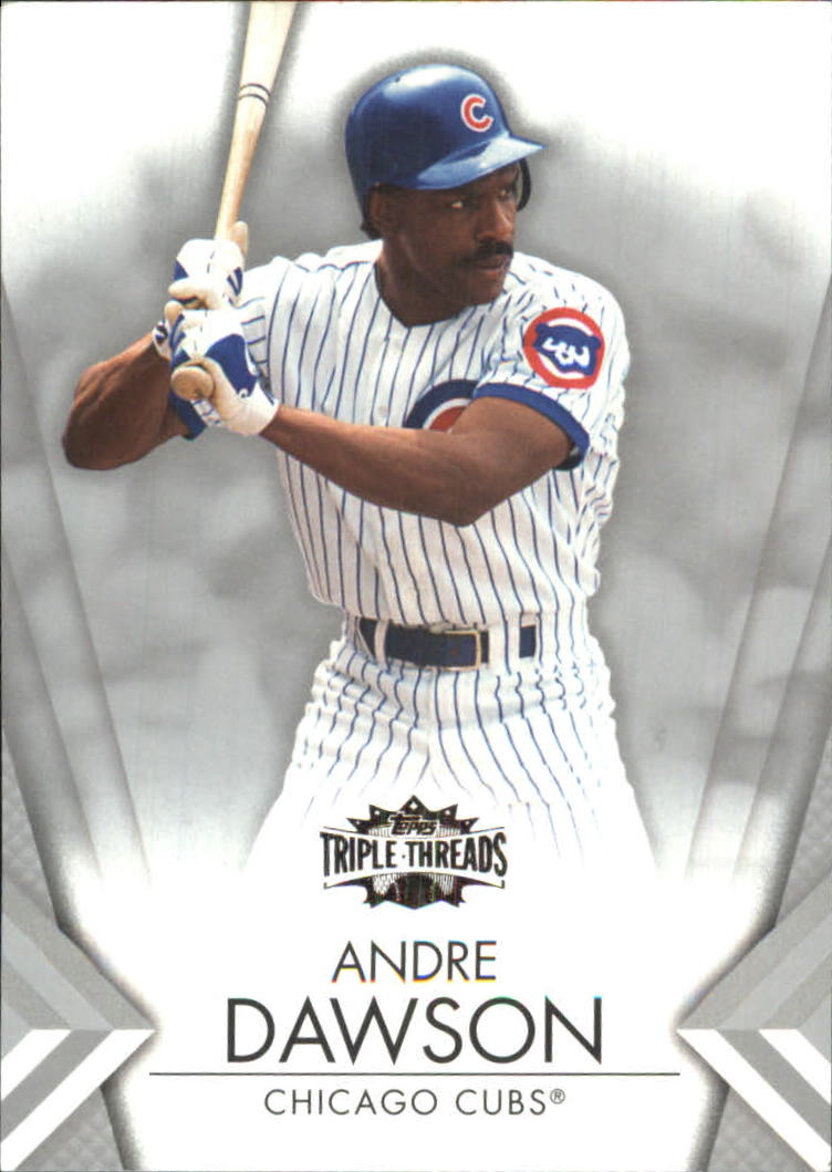 2012 Topps Triple Threads #73 Andre Dawson