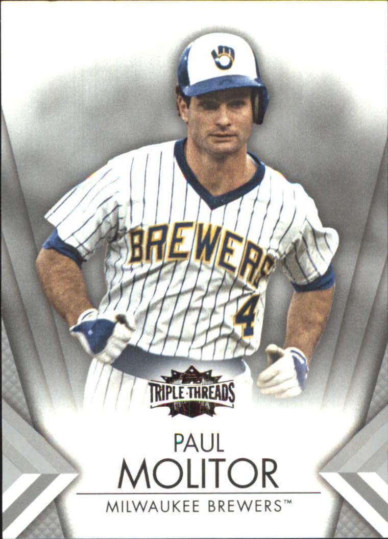 2012 Topps Triple Threads #91 Paul Molitor