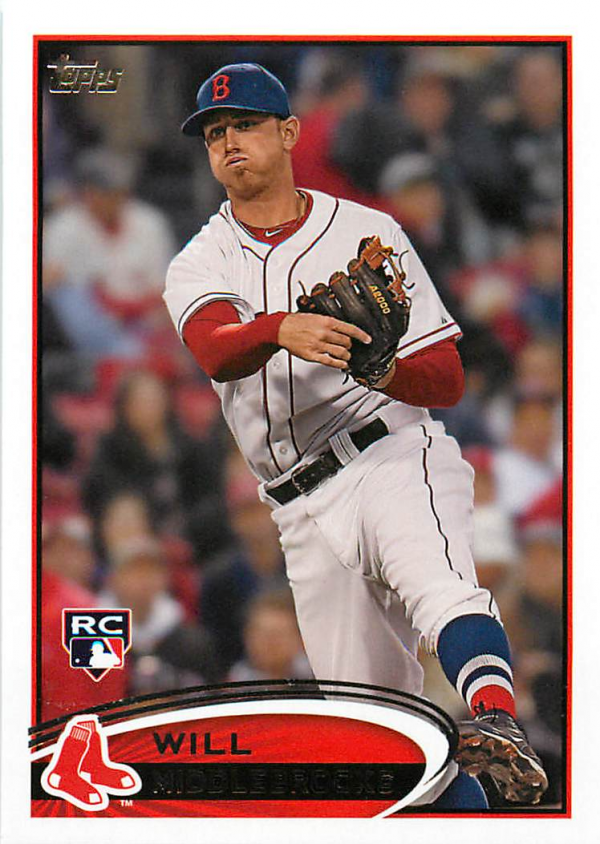 2012 Topps Update #US70 Will Middlebrooks RC