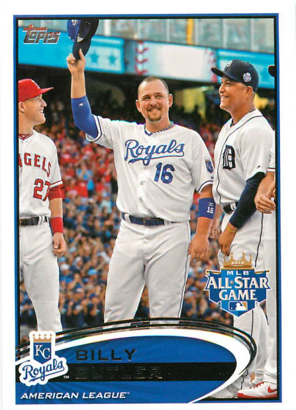 2012 Topps Update #US37A Billy Butler - NM-MT