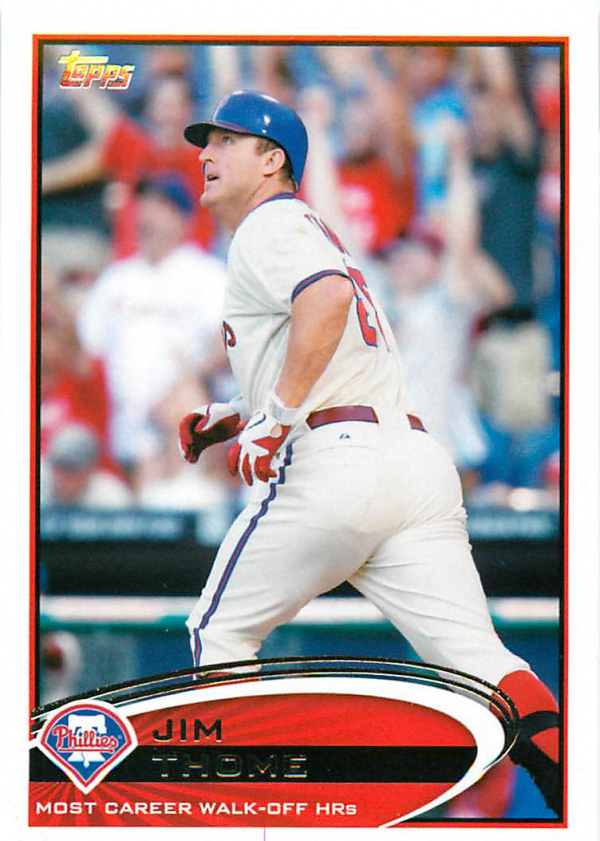 2012 Topps Update #US152 Jim Thome